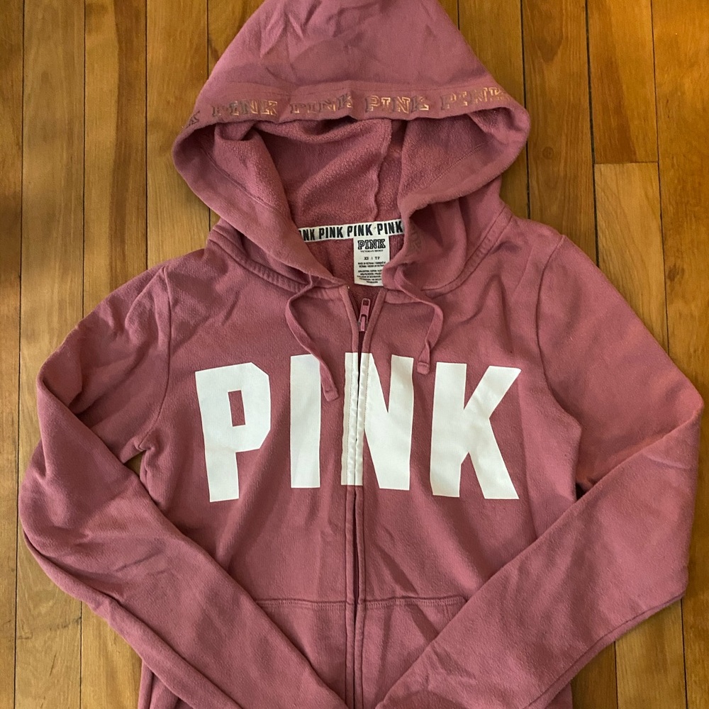 PINK VS zip up hoodie